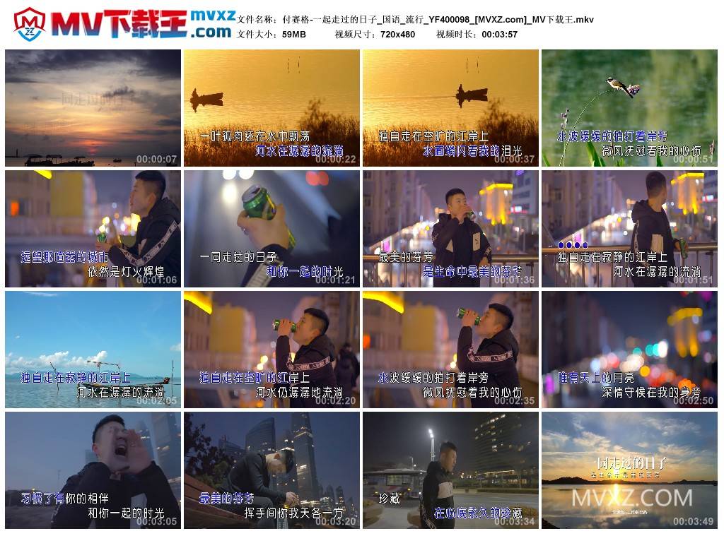 付赛格-一起走过的日子_国语_流行_YF400098